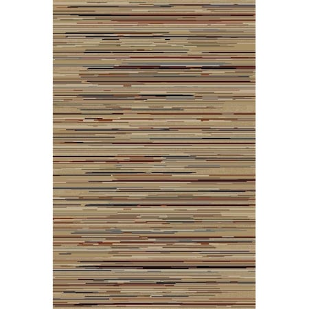 Concord Global Trading Area Rugs, 2 Ft. 7 In. X 4 Ft. Jewel Straition Stripes - Multi Color 49613